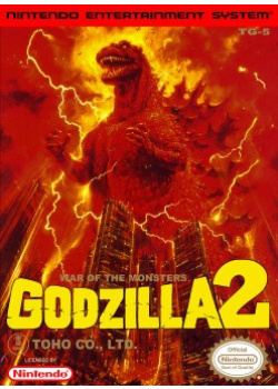 Godzilla 2 - War of the Monsters NES (Used)