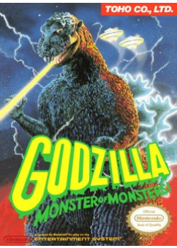 Godzilla - Monster of Monsters! NES (Used)