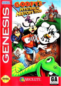 Goofy's Hysterical History Tour Sega Mega Drive (Used)