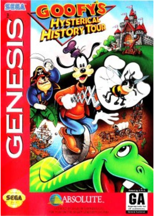 Goofy's Hysterical History Tour Sega Mega Drive (Used)