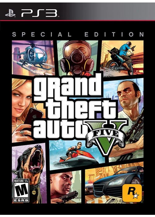 Grand Theft Auto V Special edition Steelbook  PS3 (Used)