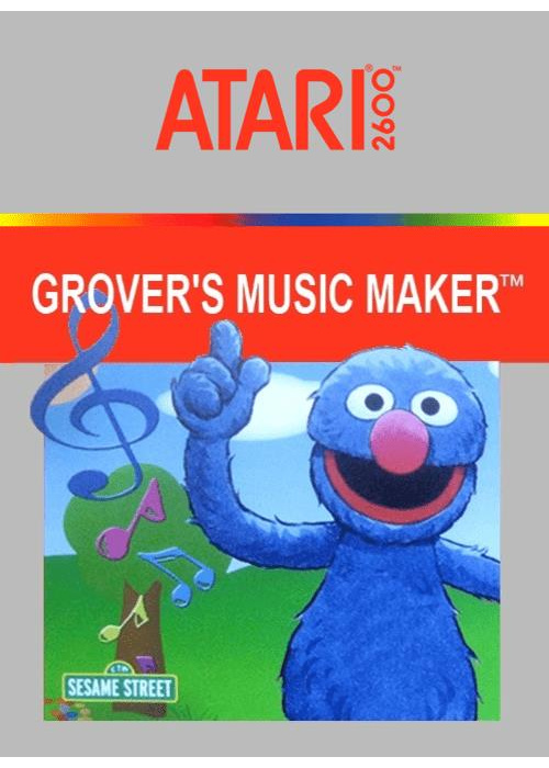 Grover's Music Maker Atari 2600 (Used)