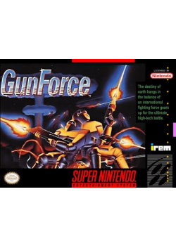 Gunforce - Battle Fire Engulfed Terror Island SNES (Used)