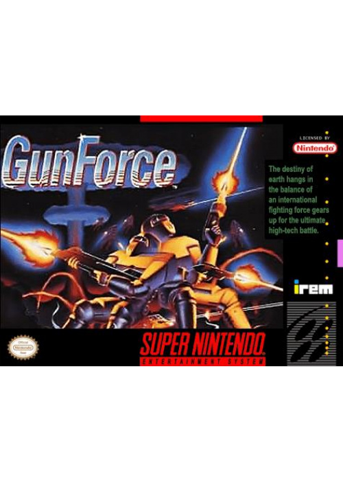 Gunforce - Battle Fire Engulfed Terror Island SNES (Used)