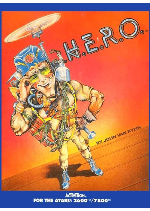 H.E.R.O. Atari 2600 (Used)
