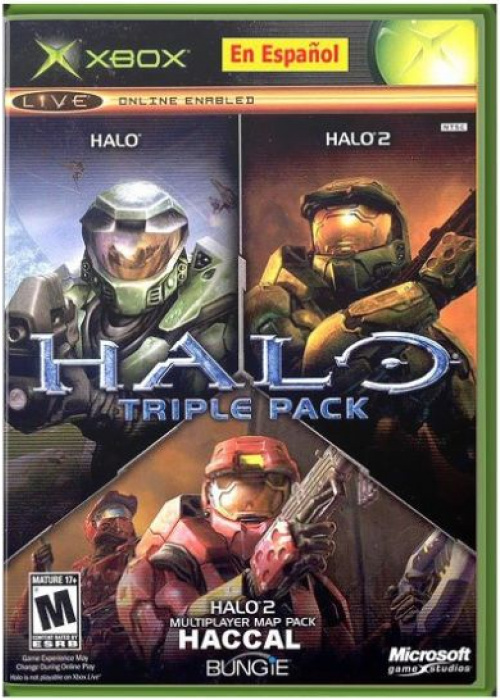 Halo Triple Pack XBOX (Used)