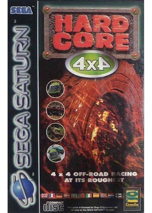 Hardcore 4x4 Sega Saturn (Used)