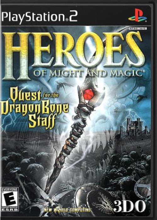Heroes of Might and Magic - Quest for the Dragon Bone Staff PS2 (Used)