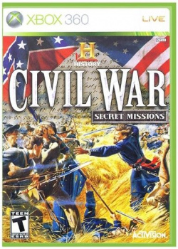 History Channel Civil War Secret Missions XBOX 360 (Used)