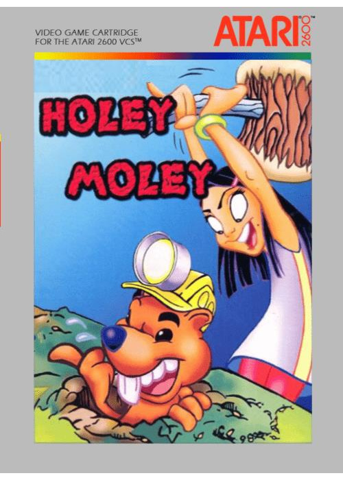 Holey Moley Atari 2600 (Used)