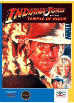 Indiana Jones and the Temple of Doom NES (Used)