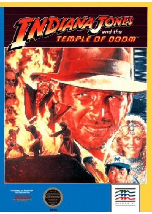 Indiana Jones and the Temple of Doom NES (Used)