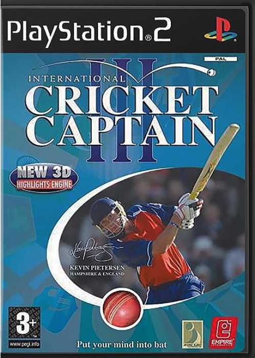 International Cricket Captain III PS2 (Used)