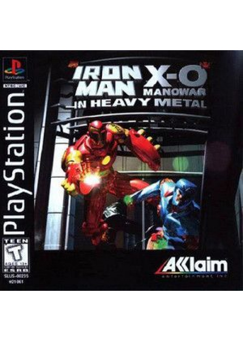 Ironman & X-O Manowar in Heavy Metal PS1 (Used)