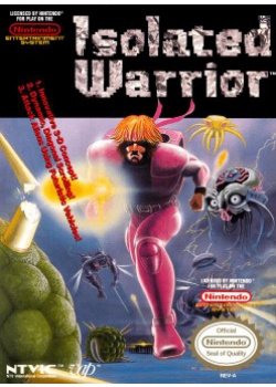 Isolated Warrior NES (Used)