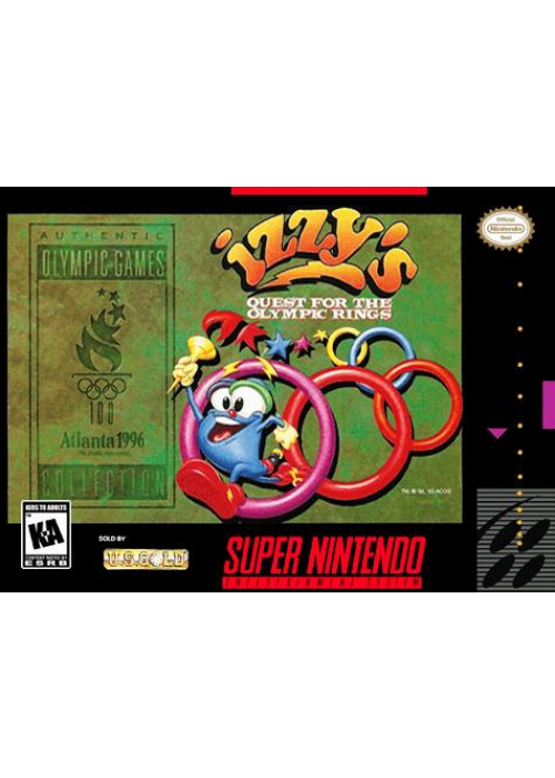 Izzy's Quest for the Olympic Rings SNES (Used)