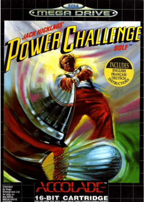 Jack Nicklaus' Power Challenge Golf Sega Mega Drive (Used)