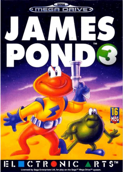 James Pond 3 Sega Mega Drive (Used)