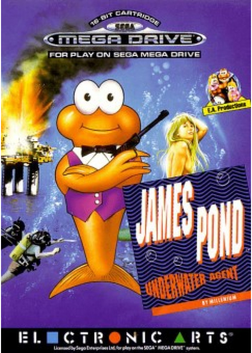 James Pond - Underwater Agent Sega Mega Drive (Used)