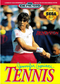 Jennifer Capriati Tennis Sega Mega Drive (Used)