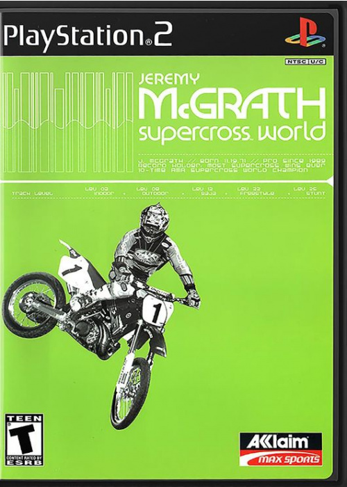 Jeremy McGrath Supercross World PS2 (Used)