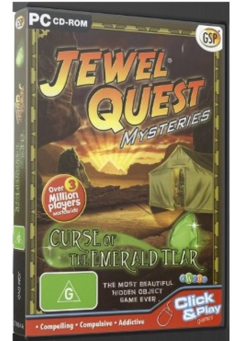 Jewel Quest Mysteries Curse Of The Emerald Tear PC (Used)