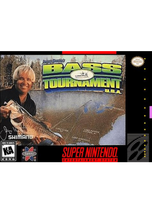 Jimmy Houston's Bass Tournament U.S.A. SNES (Used)
