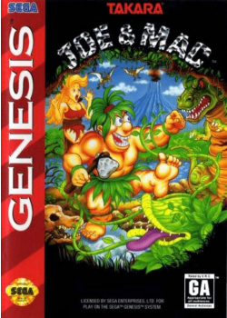 Joe & Mac Sega Mega Drive (Used)