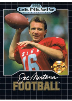 Joe Montana Football Sega Mega Drive (Used)