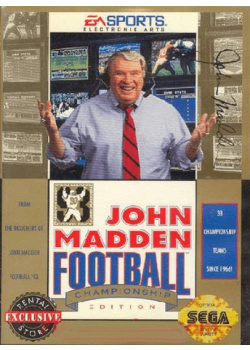 John Madden Football '93 - Championship Edition Sega Mega Drive (Used)