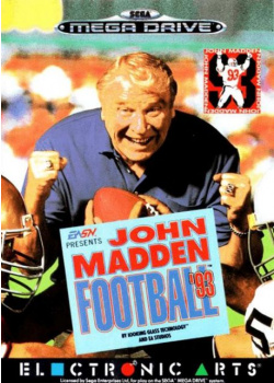 John Madden Football '93 Sega Mega Drive (Used)