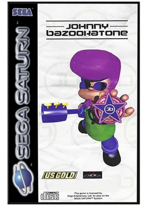 Johnny Bazookatone Sega Saturn (Used)