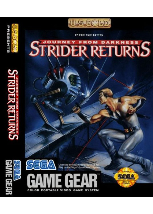 Journey from Darkness - Strider Returns Sega Game Gear (Used)