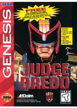 Judge Dredd Sega Mega Drive (Used)