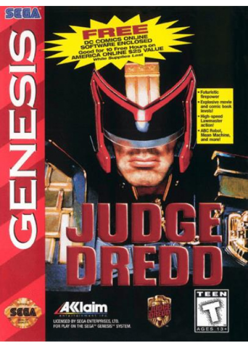 Judge Dredd Sega Mega Drive (Used)