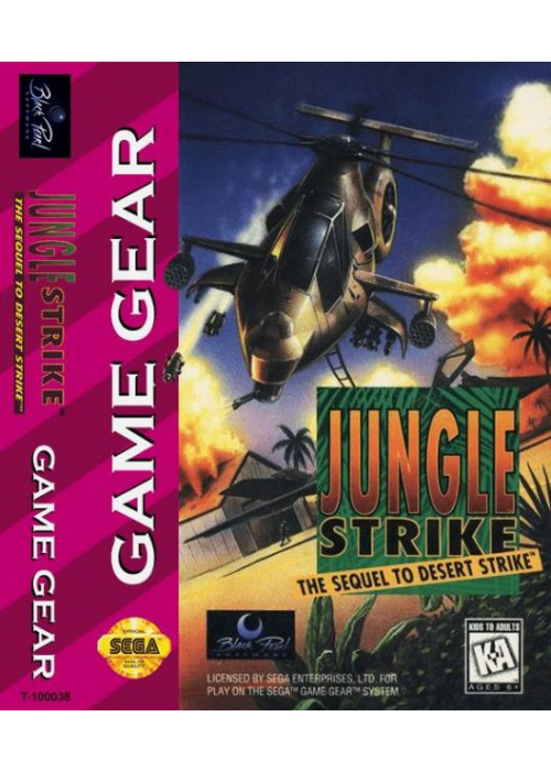 Jungle Strike Sega Game Gear (Used)