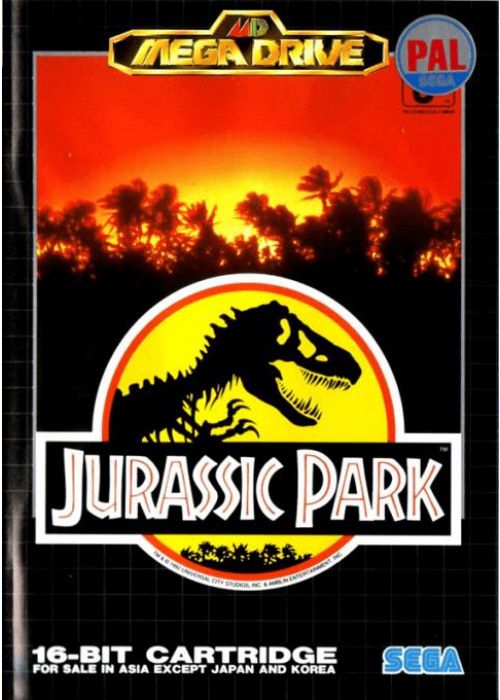 Jurassic Park Sega Mega Drive (Used)