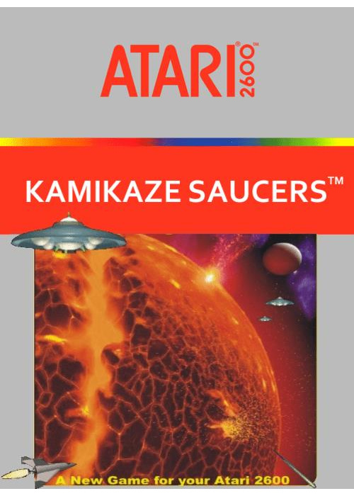 Kamikaze Saucers Atari 2600 (Used)