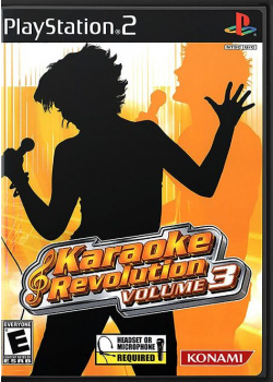 Karaoke Revolution Volume 3 PS2 (Used)