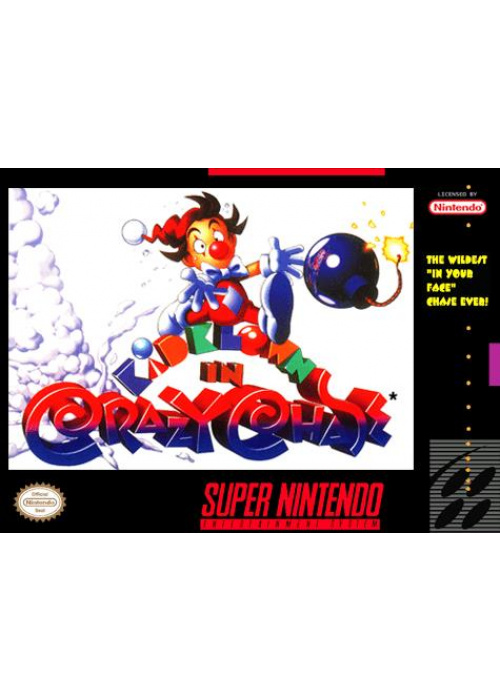 Kid Klown in Crazy Chase SNES (Used)