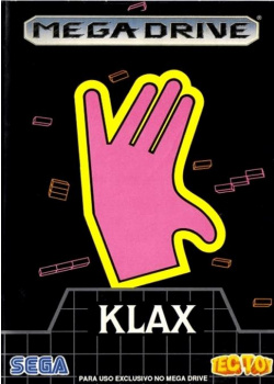 Klax Sega Mega Drive (Used)