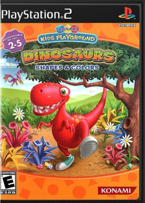 Konami Kids Playground - Dinosaurs - Shapes & Colors PS2 (Used)