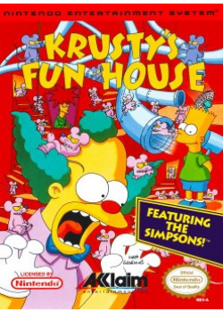 Krusty's Fun House NES (Used)