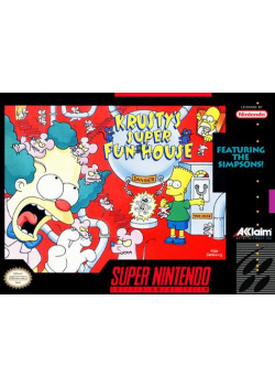Krusty's Super Fun House SNES (Used)