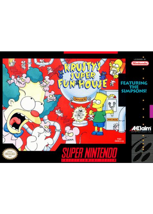 Krusty's Super Fun House SNES (Used)