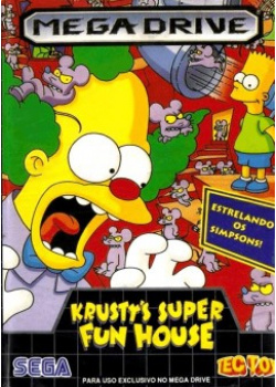 Krusty's Super Fun House Sega Mega Drive (Used)