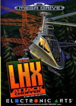 LHX Attack Chopper Sega Mega Drive (Used)