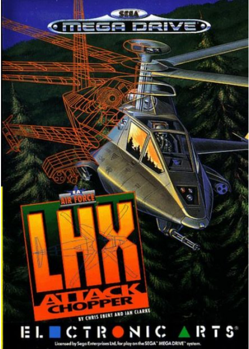 LHX Attack Chopper Sega Mega Drive (Used)
