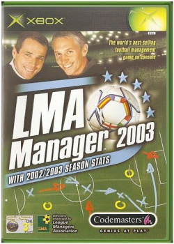 LMA Manager 2003 XBOX (Used)
