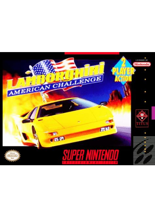 Lamborghini - American Challenge SNES (Used)
